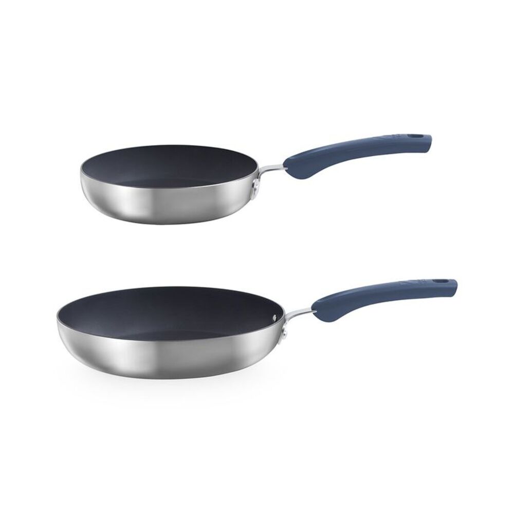 Zakarian By Dash 2Pc Trupro Stainless Steel Fry Pan Set